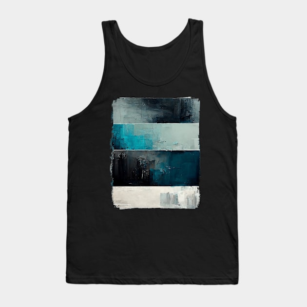 Realms, abstract art painting Tank Top by Hector Navarro